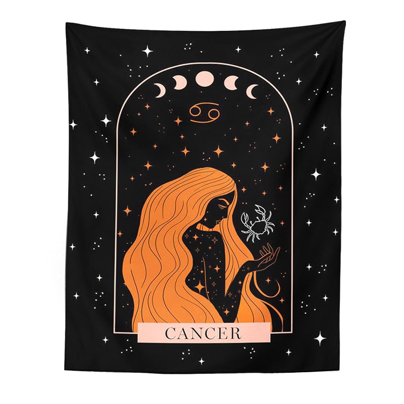 Divine Feminine ASTROLOGY Tapestry