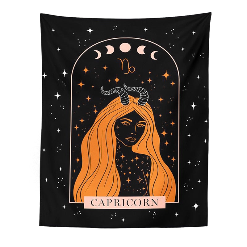 Divine Feminine ASTROLOGY Tapestry