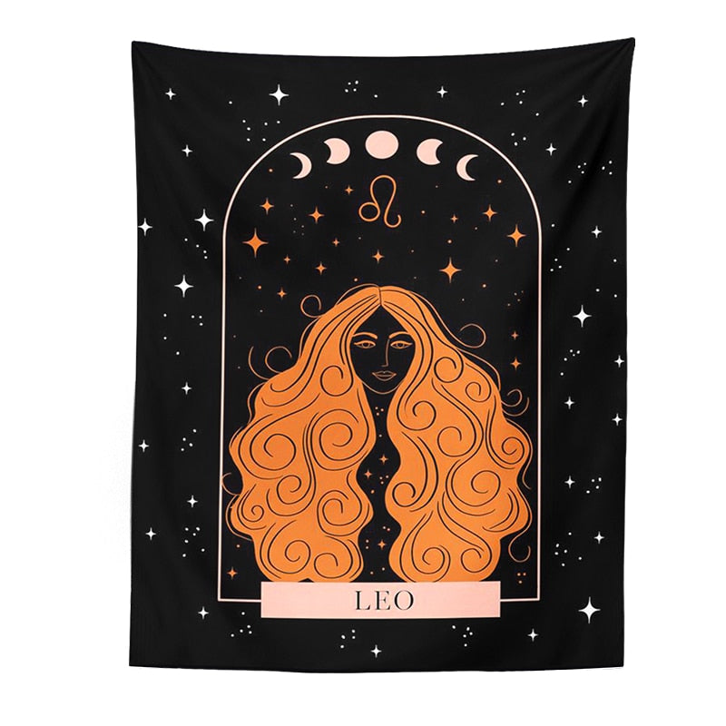 Divine Feminine ASTROLOGY Tapestry
