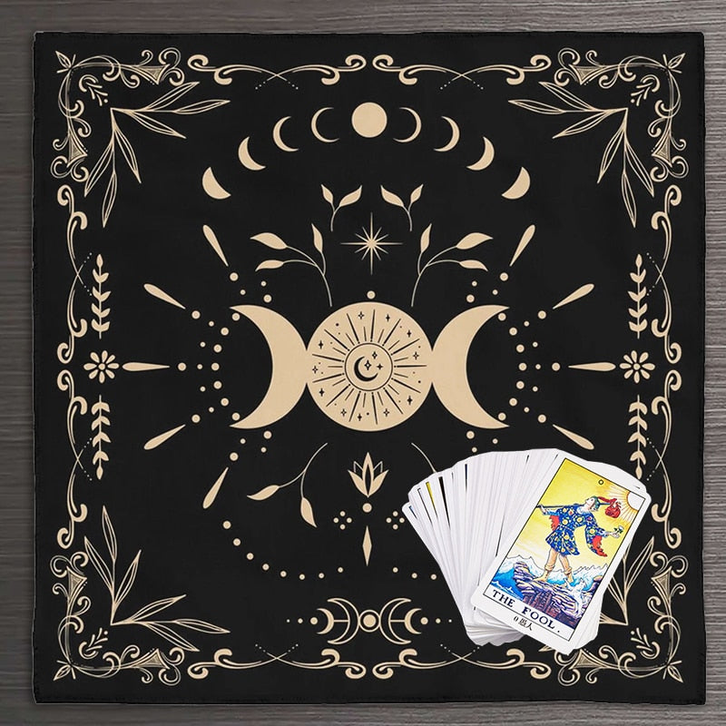 Moon Bandana Tarot Cloth
