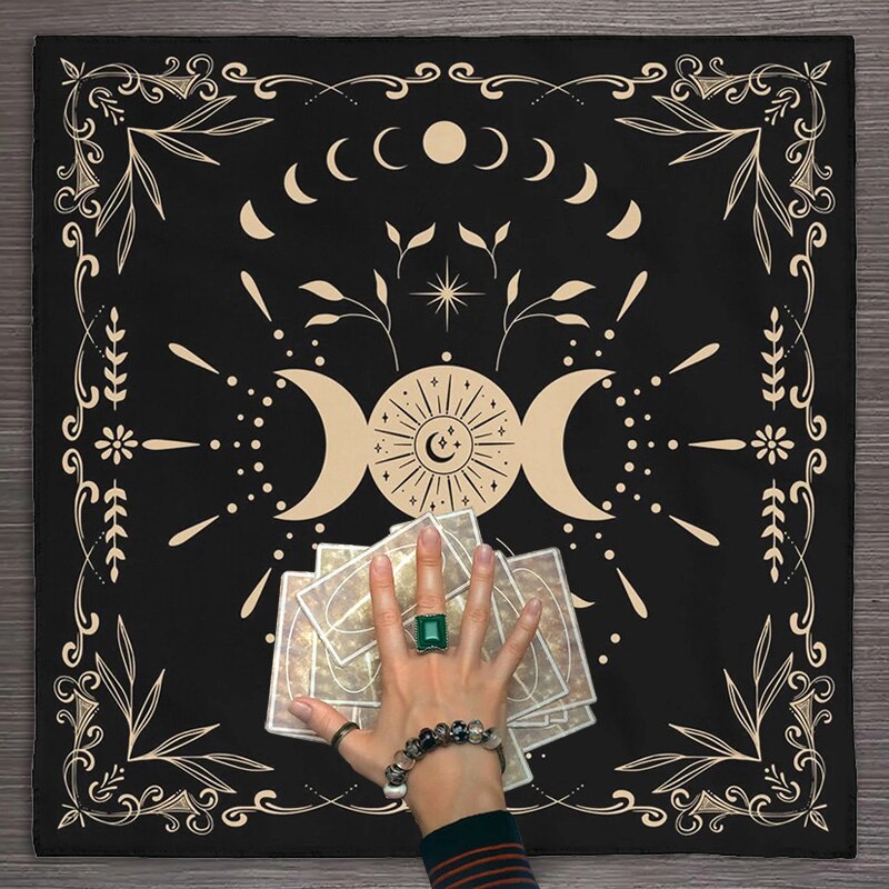 Moon Bandana Tarot Cloth