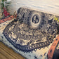 astrology wheel - woven blanket.