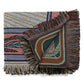 "the sun" tarot - woven blanket.