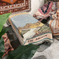 "the moon" tarot - woven blanket.