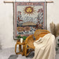 "the sun" tarot - woven blanket.