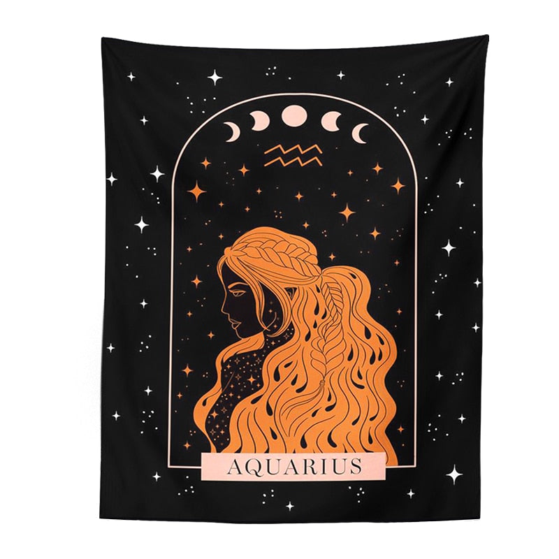 Divine Feminine ASTROLOGY Tapestry