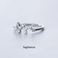Constellation Zodiac Ring - Cubic Zirconia