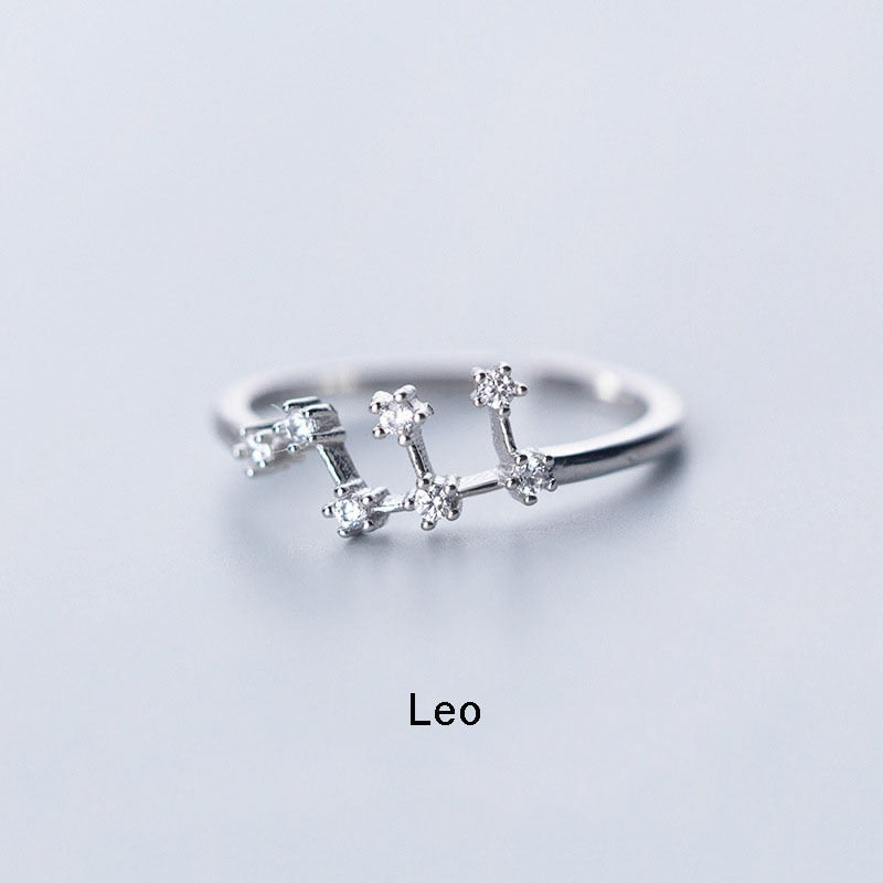 Constellation Zodiac Ring - Cubic Zirconia