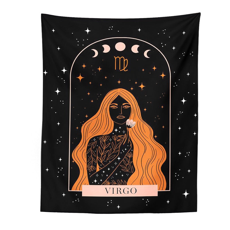 Divine Feminine ASTROLOGY Tapestry