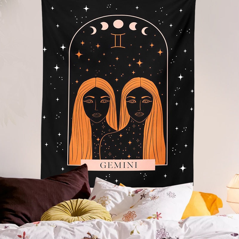 Divine Feminine ASTROLOGY Tapestry