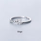 Constellation Zodiac Ring - Cubic Zirconia