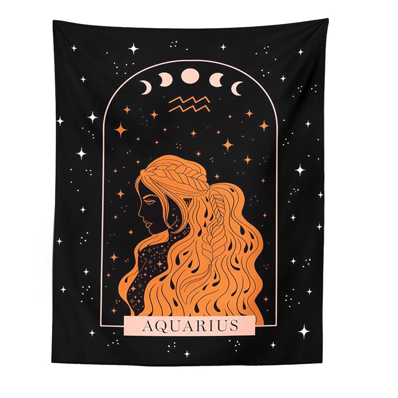 Divine Feminine ASTROLOGY Tapestry