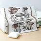 Mushroom Jacquard Tapestry Blanket