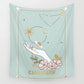 Pink Zodiac Astrology Fabric Poster Tapestry