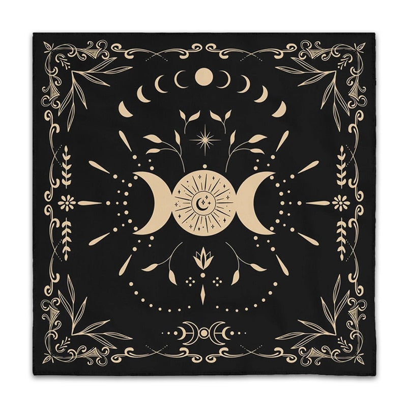 Moon Bandana Tarot Cloth