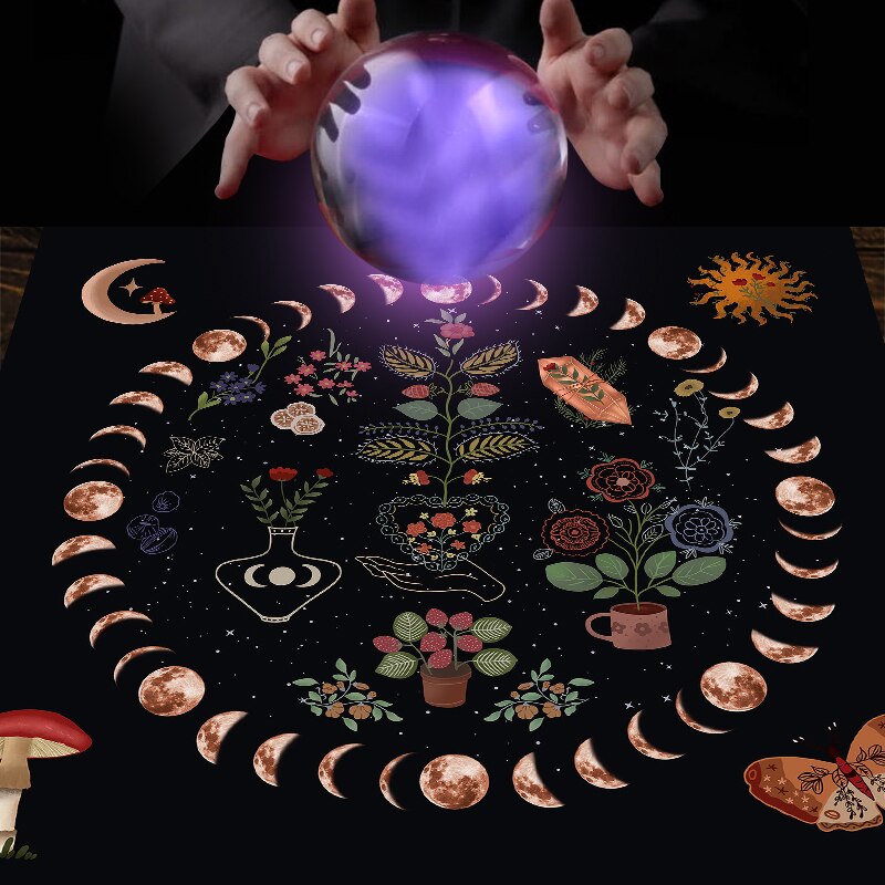 Floral Tarot Cloth