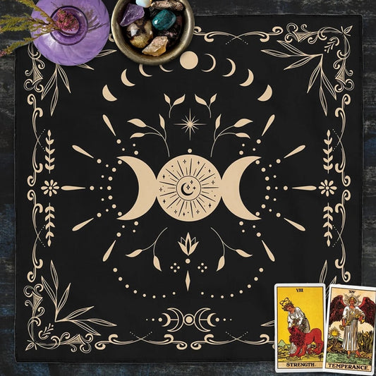 Moon Bandana Tarot Cloth