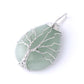 CSJA Tree of Life Crystals Necklace Pendant Water Drop Natural Stone Necklaces Wire Wrap Rose Amethysts Quartz Tiger Eye G953