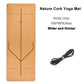 Jusenda 183X61cm Natural Cork Yoga Mat TPE Non-slip Fitness 5mm Carpet Sports Exercise Yoga Training Slimming Pads 72 *24 inch