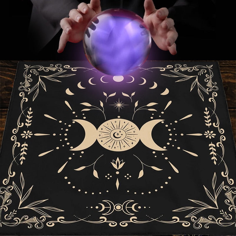 Moon Bandana Tarot Cloth