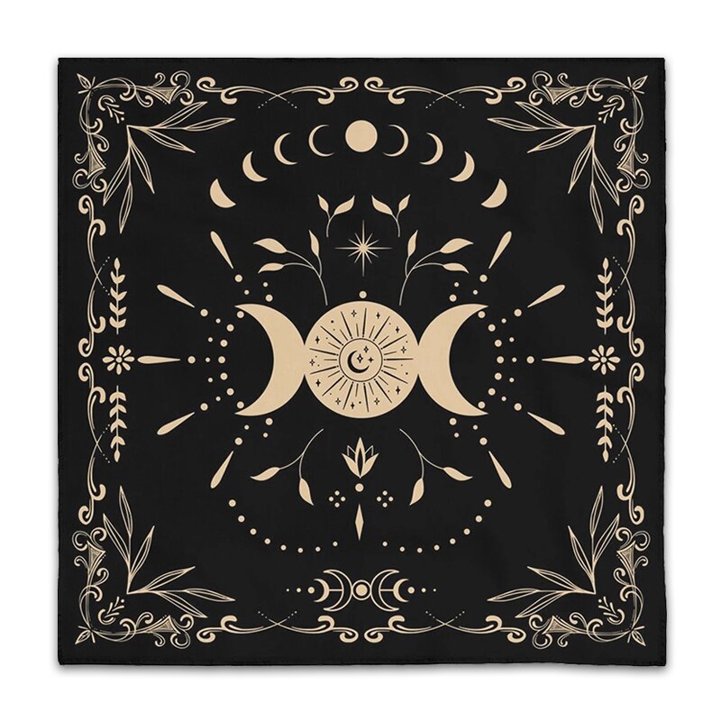 Moon Bandana Tarot Cloth