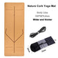 Jusenda 183X61cm Natural Cork Yoga Mat TPE Non-slip Fitness 5mm Carpet Sports Exercise Yoga Training Slimming Pads 72 *24 inch